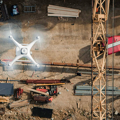 ドローンが活用されるシーン-行政